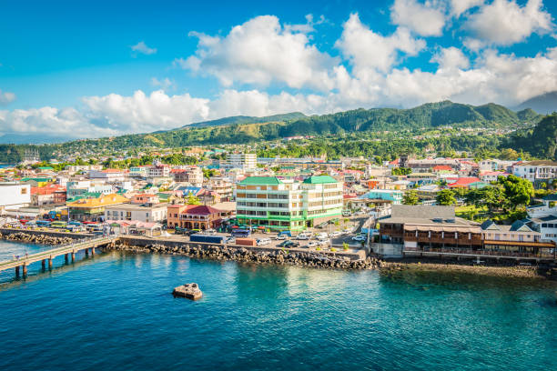 Dominica coastline
