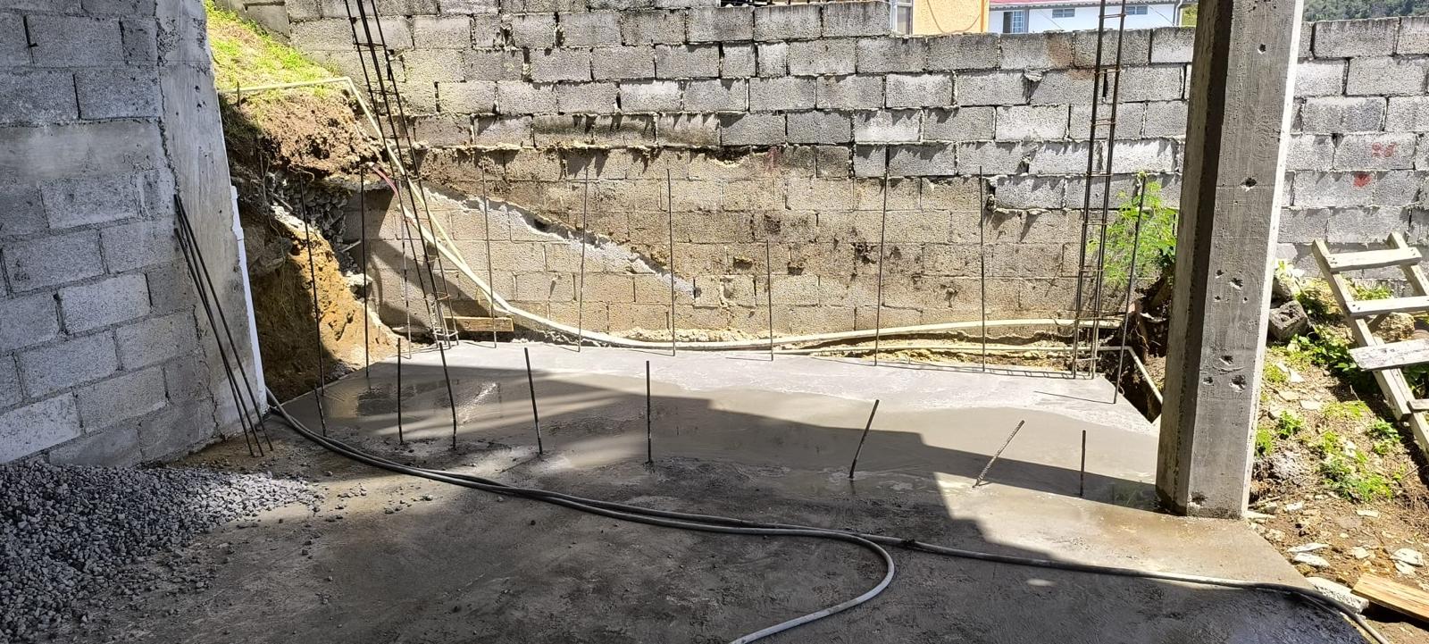 Exterior construction view