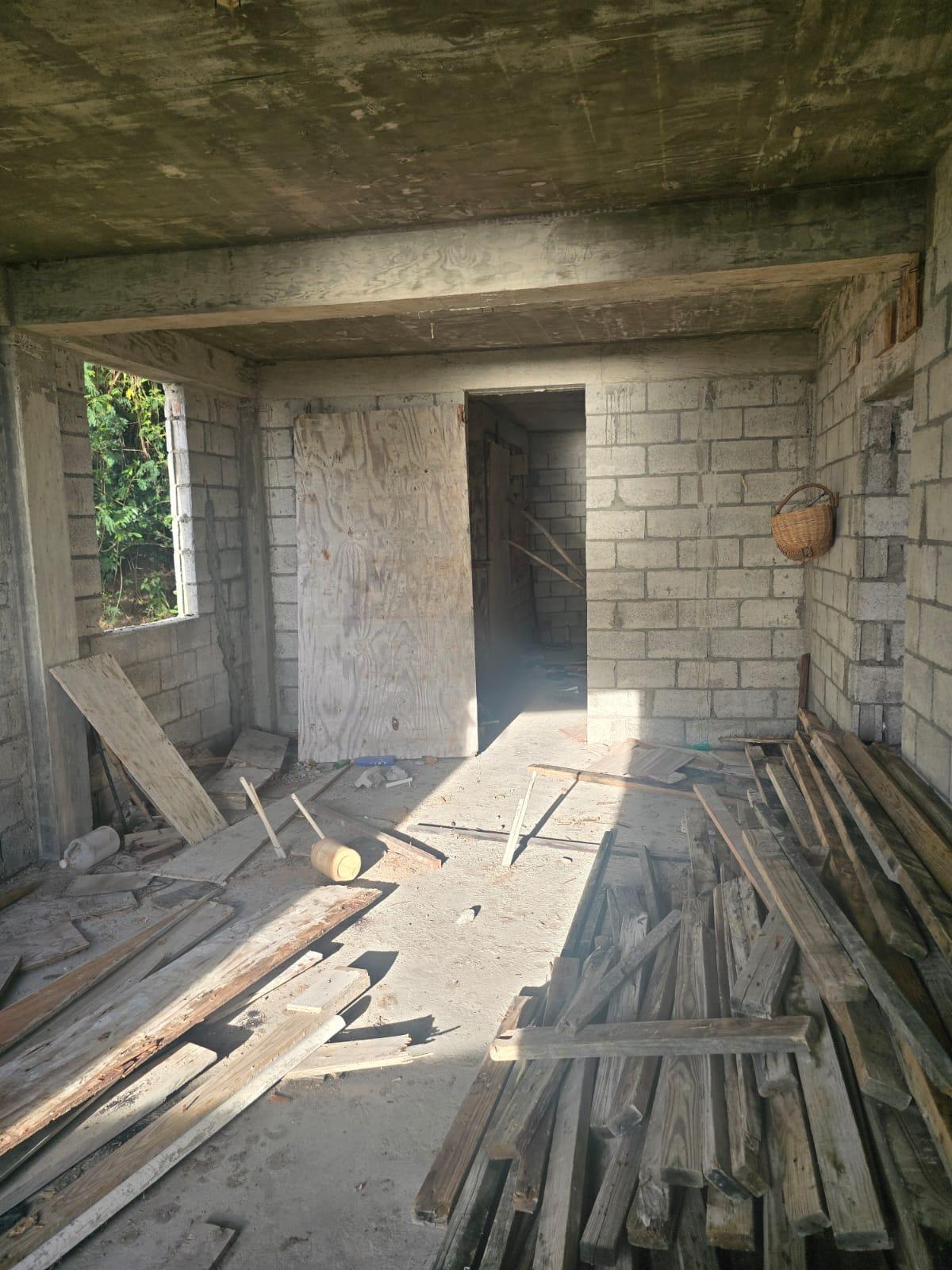 Interior masonry blockwork