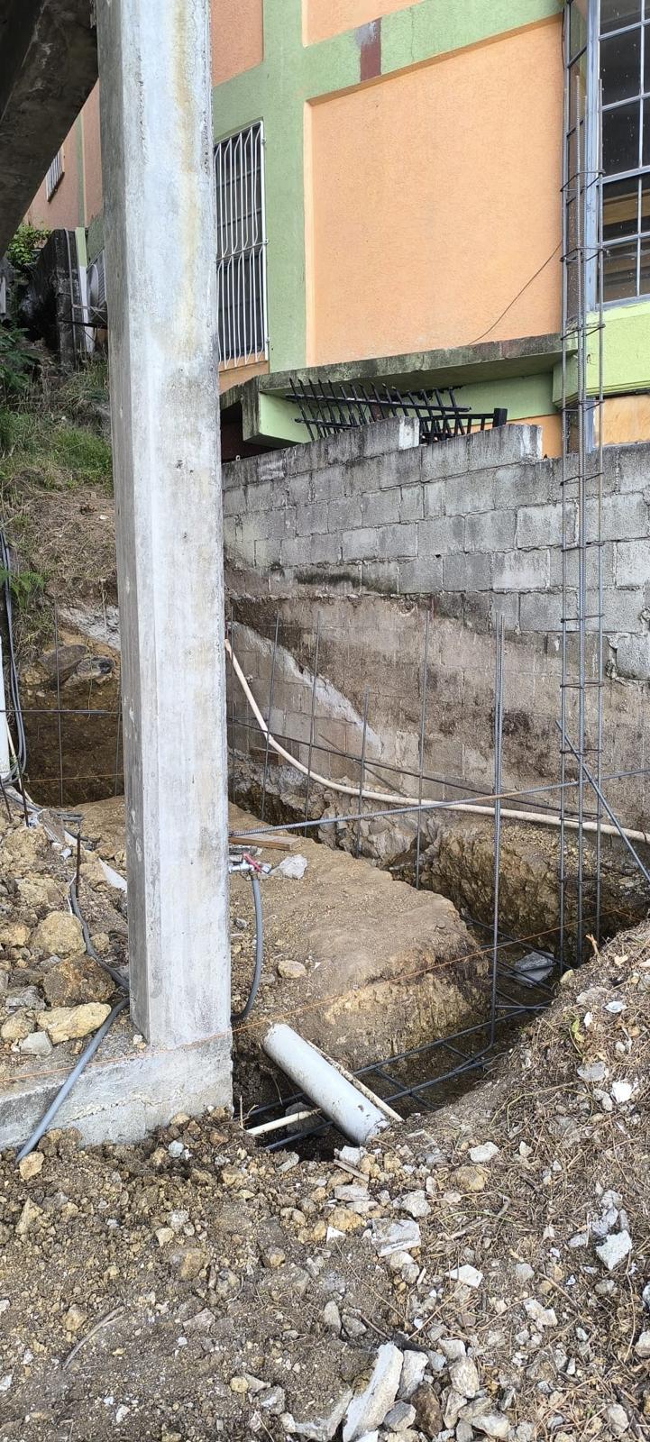 Rebar preparation on site