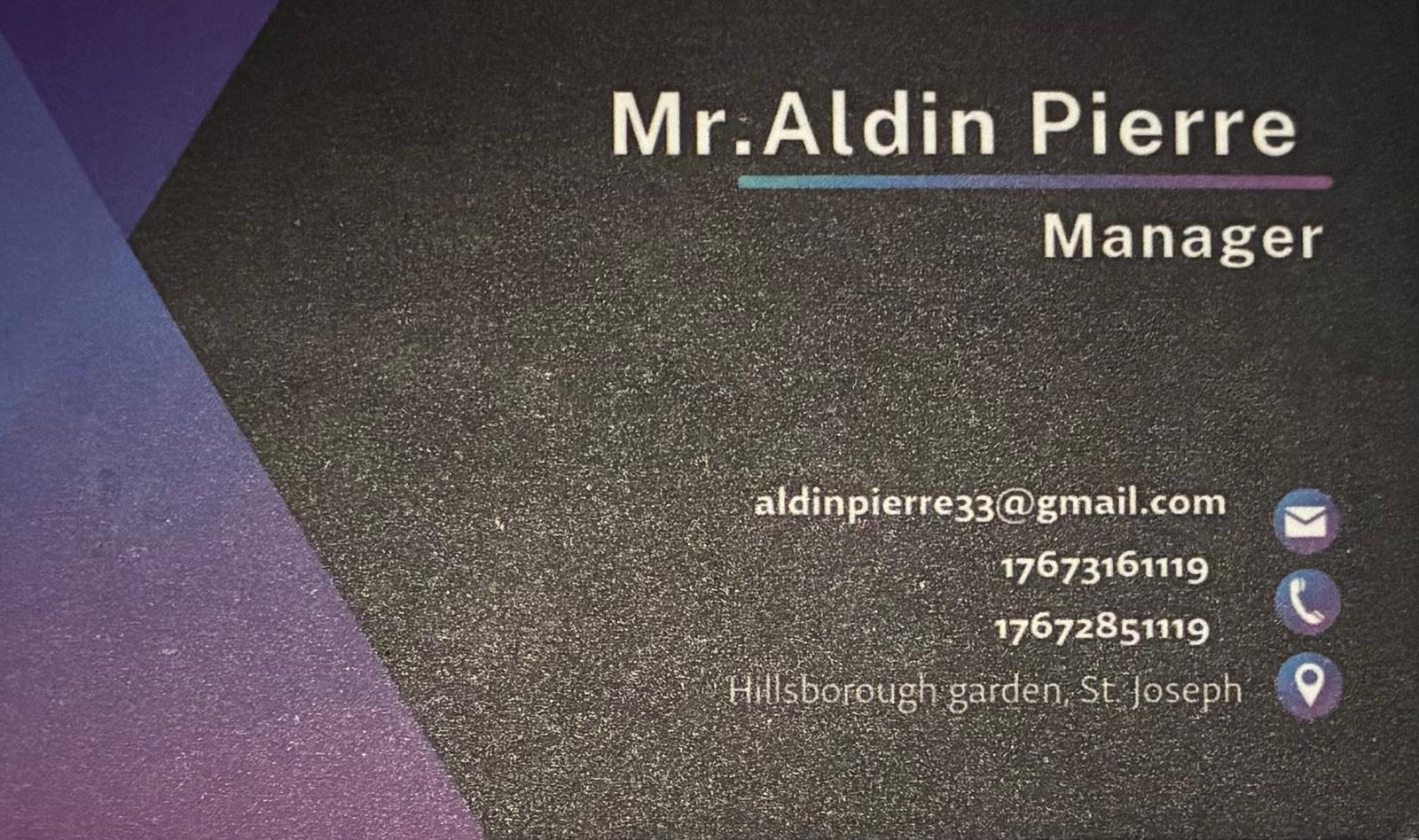 BRICK-O-LAGE business card front design